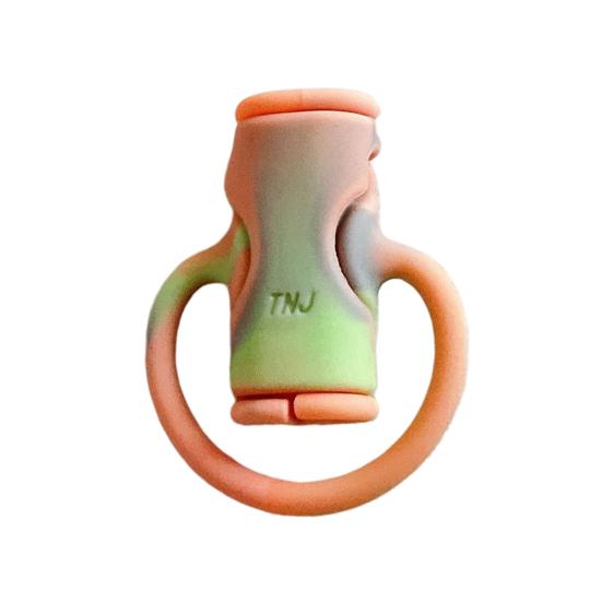 Защитный чехол для кабеля зарядного устройства с мультяшным рисунком Силиконовый противовзломный дизайн Износостойкий протектор кабелей для передачи данных