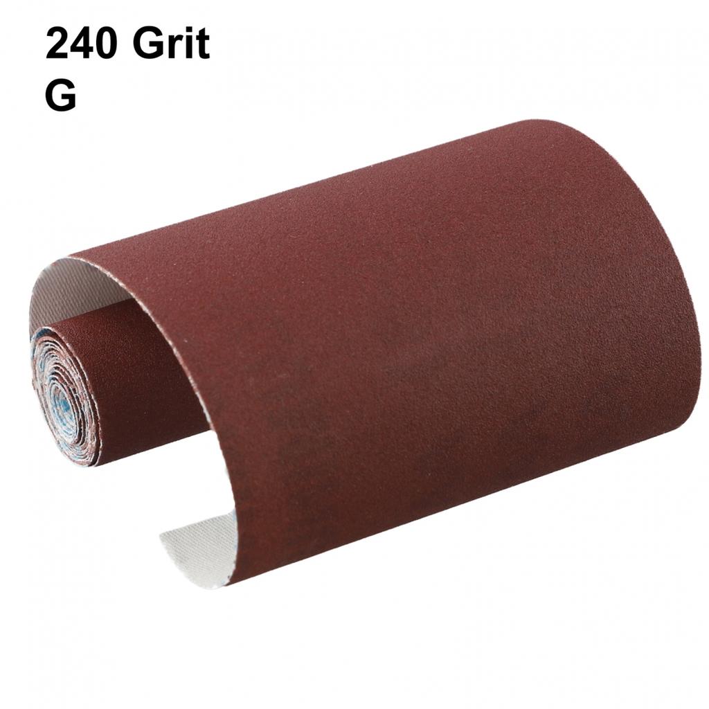 1M*10CM Sandpaper Roll 80-800 Grit Emery Cloth Non-staining Coating