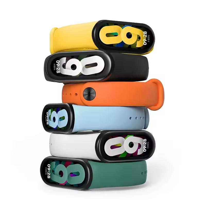 НОВЫЙ Ремешок Аксессуары Силиконовый Ремешок для Xiaomi Mi Band 10 9 8 Сменный Браслет для Xiaomi Mi Band 10 Спортивный Наручный Ремешок