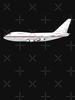 Футболка с изображением Boeing 747 Classic Air Force One