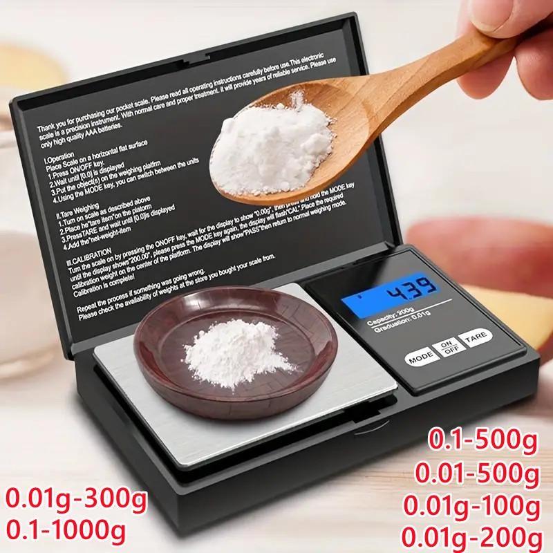 Мини-электронные весы из нержавеющей стали, цифровые карманные весы, золотые граммы, весы, портативные карманные весы, ювелирные изделия