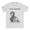 The Smiths Никогда никого не было Мужская футболка Смешная футболка С коротким рукавом С круглым вырезом Хлопок Идея для подарка Одежда