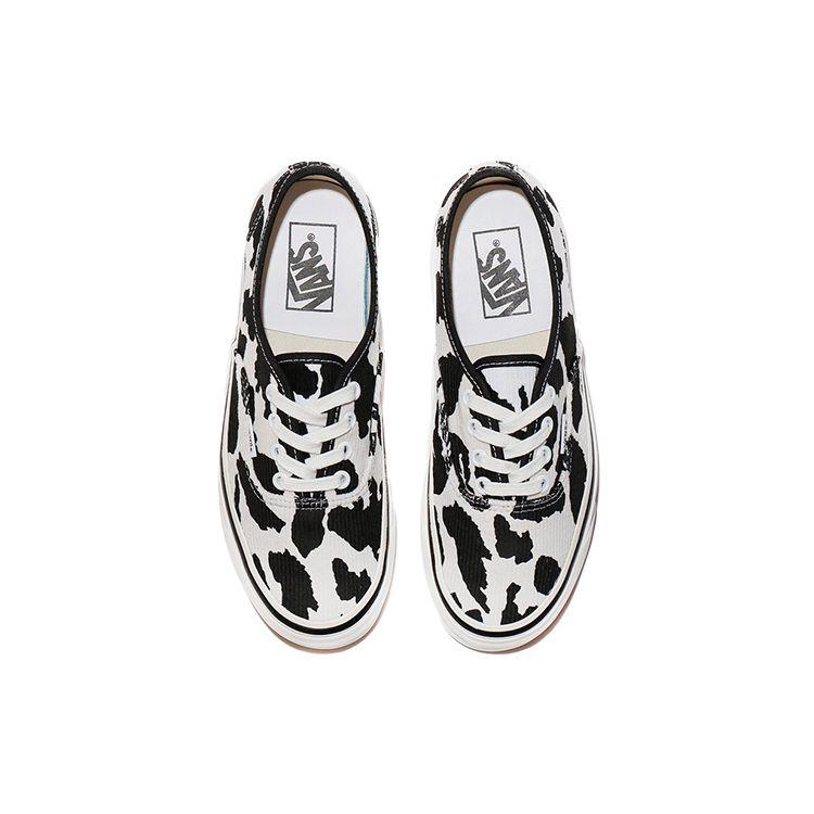 Vans Authentic 44 Dx Canvas Comfortable Versatile Low Top Skate Shoes Unisex Sneaker Black White VN0A54F29GP