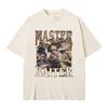 Master Baiter Fish Fishing Funny Meme T Shirts Men Women Casual Vintage Cotton Short Sleeve Oversized T-shirts Streetwear Unisex