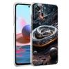 Прозрачный чехол для телефона для Redmi 13C 12C 10C Note 13 12 11 11T K40 Gaming Plus Pro 4G 5G Мягкий ТПУ чехол-оболочка Новогодний мешок-змея