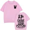 Т-shirt с мерчем рэпера Bad Bunny Тур 2026 Мужская Женская Модная Одежда Y2k Хип-хоп Футболки С коротким рукавом Повседневные Винтажные Футболки