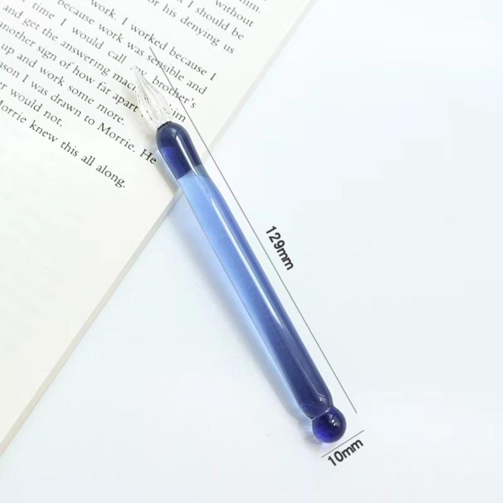Calligraphy Dipping Pen Transparent Glass Fountain Pen Back To School Glass Dip Pen Art Painting