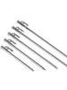 Stainless Steel 420 Anti-Pullout Tent Stakes for Camping and Tarp Setup
