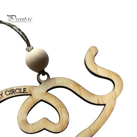 Украшение в виде слона дружбы, деревянное подвесное украшение в виде слона с картой-рассказом, подвеска в виде слона, подарок сестринству дружбы для женщин, лучшее племя