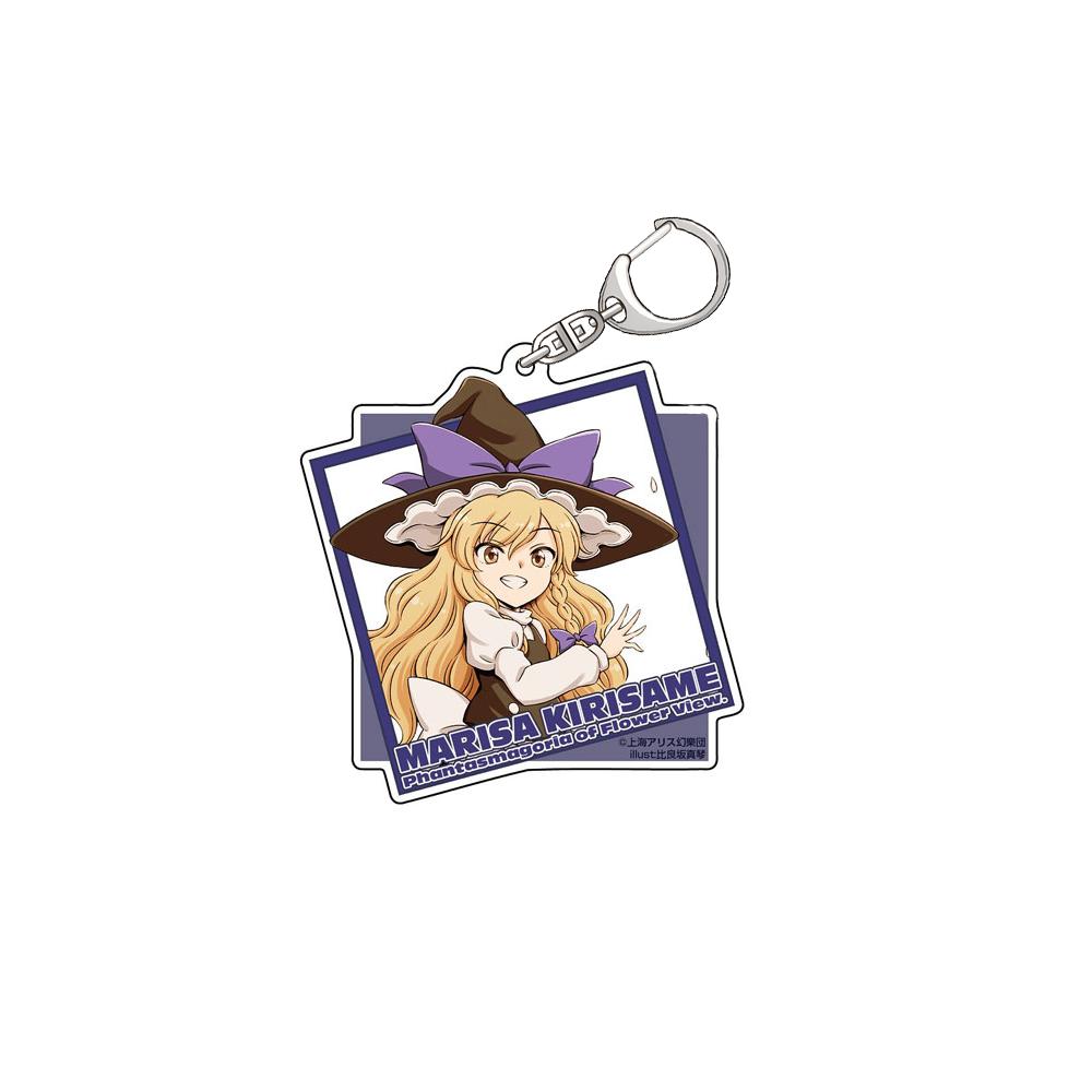 Проект Touhou Ая Шамеймару Лекарство Меланхолия Рейму Хакурей Мариса Кирисамэ Официальный HD Акриловый Брелок Подвеска для Сумки Подарки