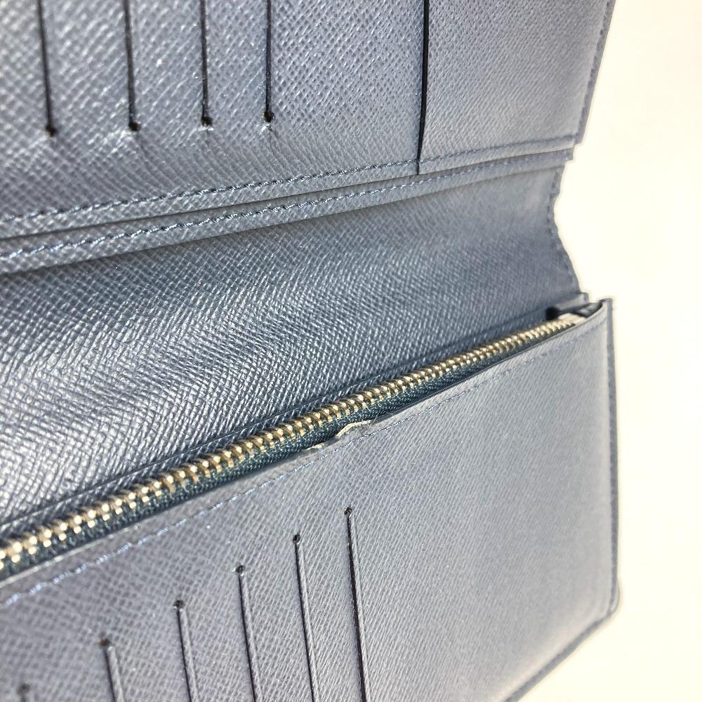 Louis Vuitton M30662 Taiga Portefeuilles Brazza bifold Long Wallet Taiga