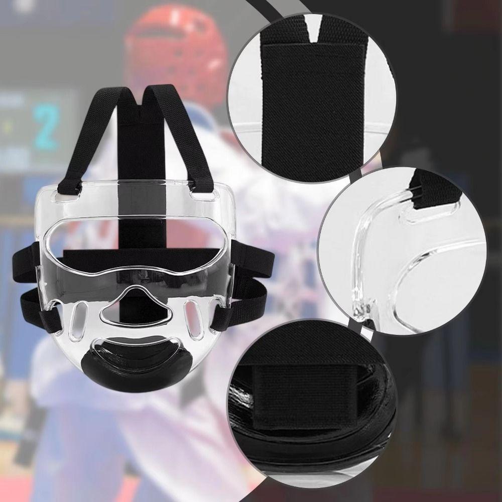 Съемный шлем для тхэквондо Снаряжение Дышащий шлем для тхэквондо Маска для тхэквондо Защита лица