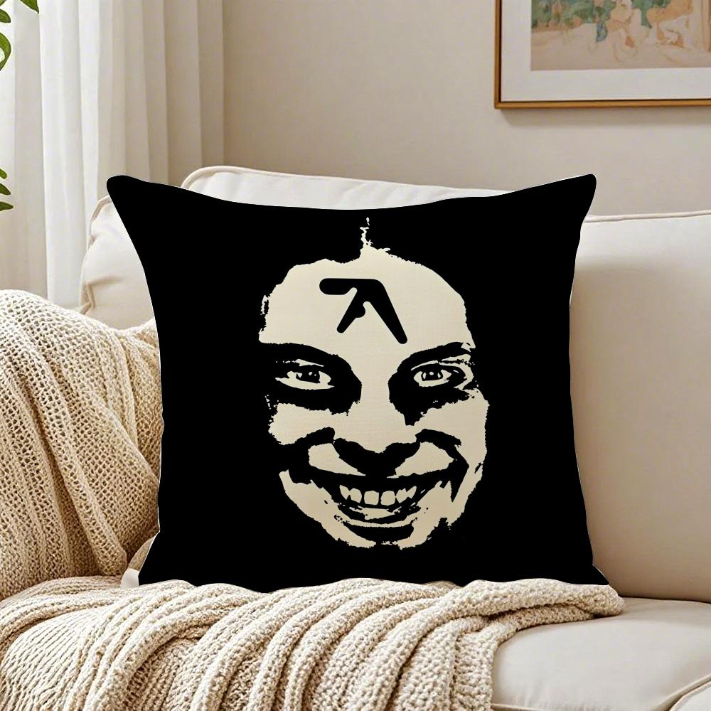 James Singer RRichard DDavid Cushion Cover Linen Pillowcase Soft for Sofa Bed Home Room Decor