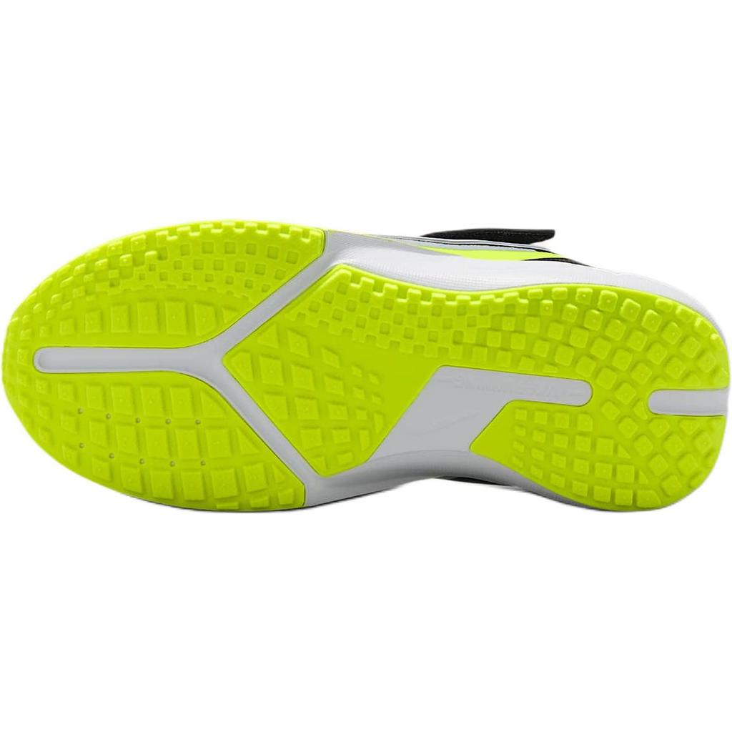 Nike SONIC FLY Abrasion Resistant Low top Running Shoes Black Green Kids' FZ0016-002