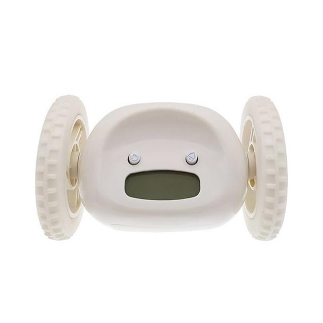 Светодиодный ленивый будильник с бегущим будильником Escape Электронный будильник с многофункциональным сенсорным экраном для спальни Креативный подарок Декор часов