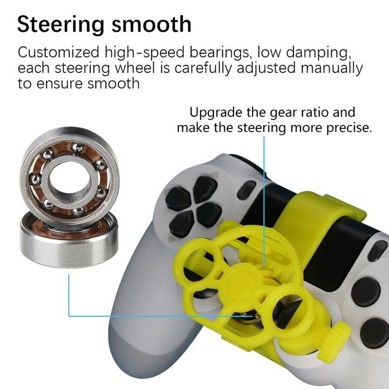 Racing Games Mini Steering Wheel For PlayStation 4 PS4 Racing Game Controller Steering Wheel Simulated Driving