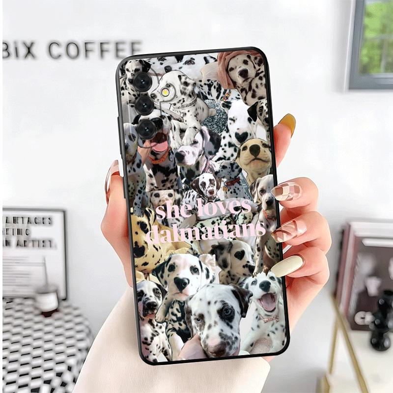 Далматинец Милая Собака Мягкий Чехол для Телефона для Samsung A17 A37 A57 A16 A26 A36 A56 A15 A25 A35 A55 A14 A24 A34 A54 A13 A23 A33 A53 A52 A