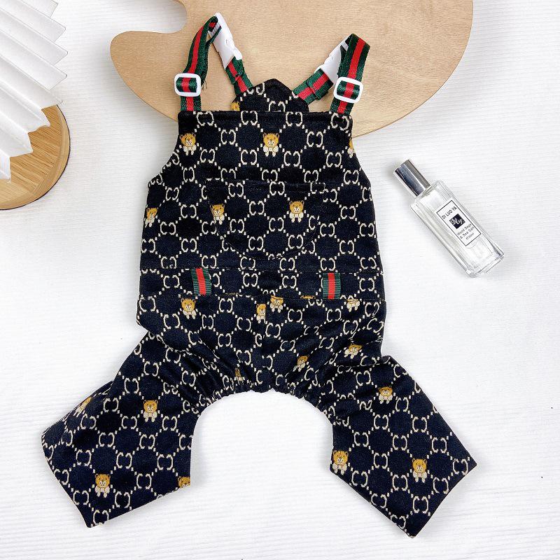 Autumn/Winter Trendy Dog Overalls for Teddy & Schnauzer