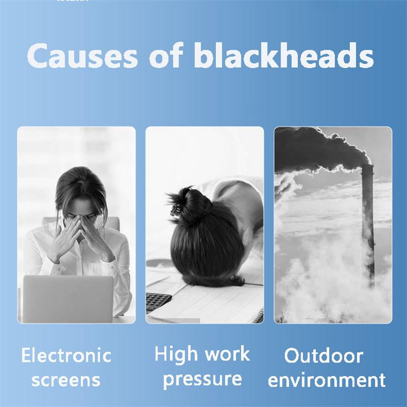 New Facial Cleanser Nose Acne Remover Face Pore Cleansing Tool Powerful Adsorption Exfoliation Deep Cleansing Beauty Tools