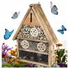 Large Insect Hotel Hanging Bee House 3 Compartments 38x14x52