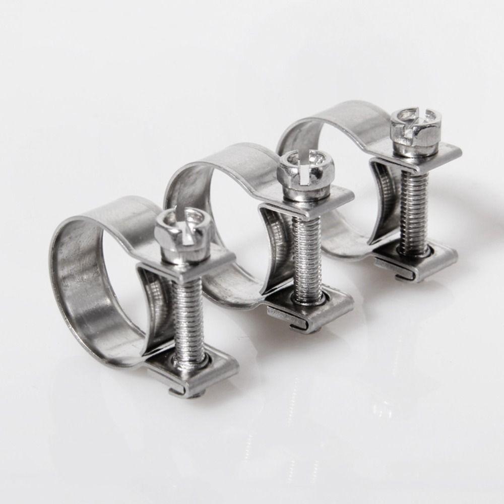 5Pcs/set Adjustable Hose Clamp Repair Tool Pipe Ducting Hose Clamp Strap Electrical Fittings