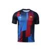 Повседневная дышащая футбольная футболка FC Barcelona 21/22, мужские топы, черные CW4874-452