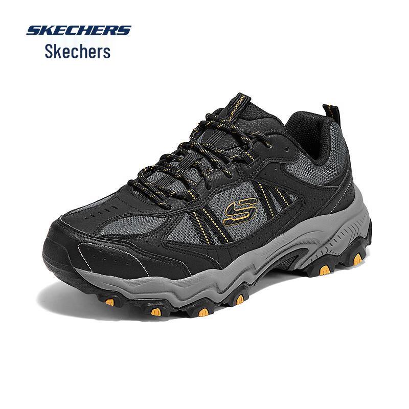 Skechers Мужская повседневная уличная обувь широкой посадки 237527W