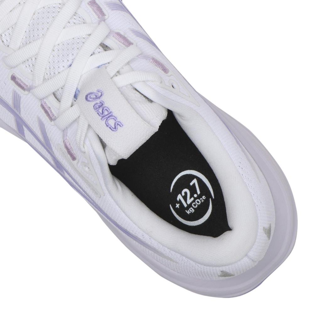 Asics W Гель Cumlus 28 Широкий Голубой Колокольчик 1012b919.101 Белый Голубой Колокольчик