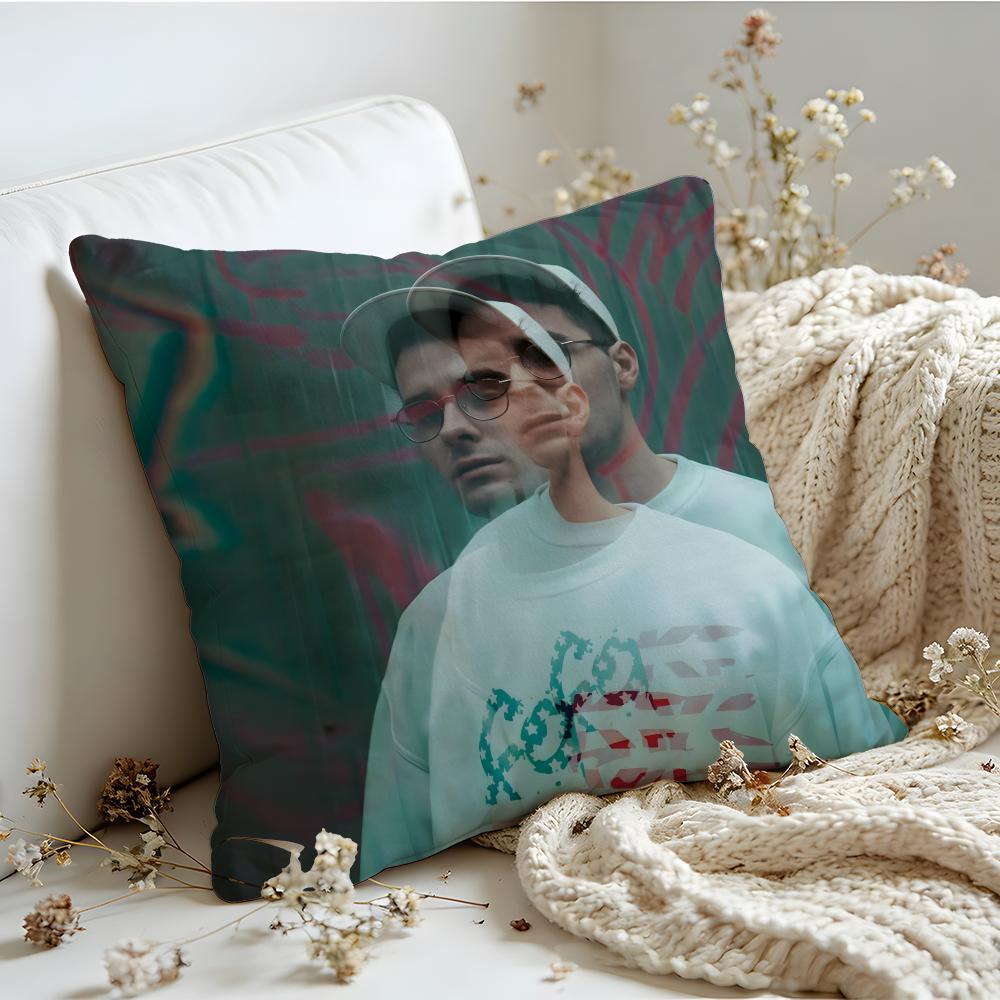 Cushion Cover Linen SkinFriendly Soft Decorative Case for Sofa Home Decor JJORDANN Album Cover Pillow cover