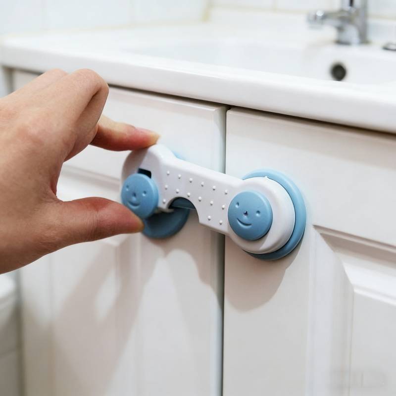 Child Safety Lock For Cabinets And Drawers Invisible Lock For Babyproofing Household Security