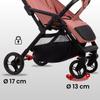 Babylux Giau Stroller Lightweight Stroller Up to 22kg Foldable for Airplane