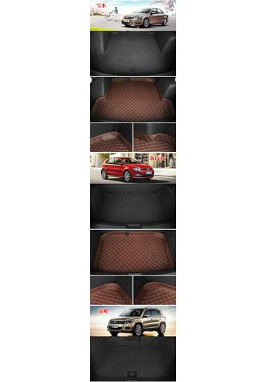 Коврик в багажник для Toyota Prado 2700 2018 года, 7-местный, с бортиками