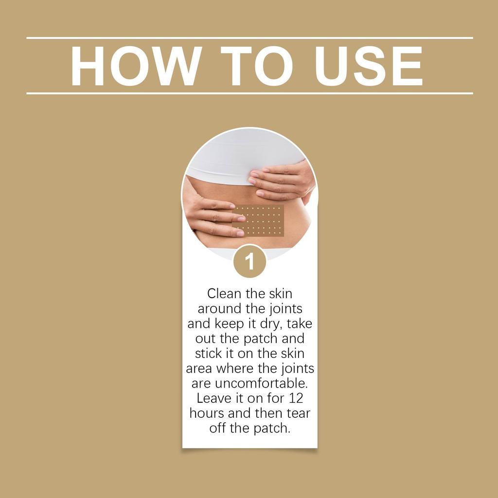 South Moon Пластыри для облегчения боли в суставах Дышащие, Дышащие, Пластыри для ежедневного ухода