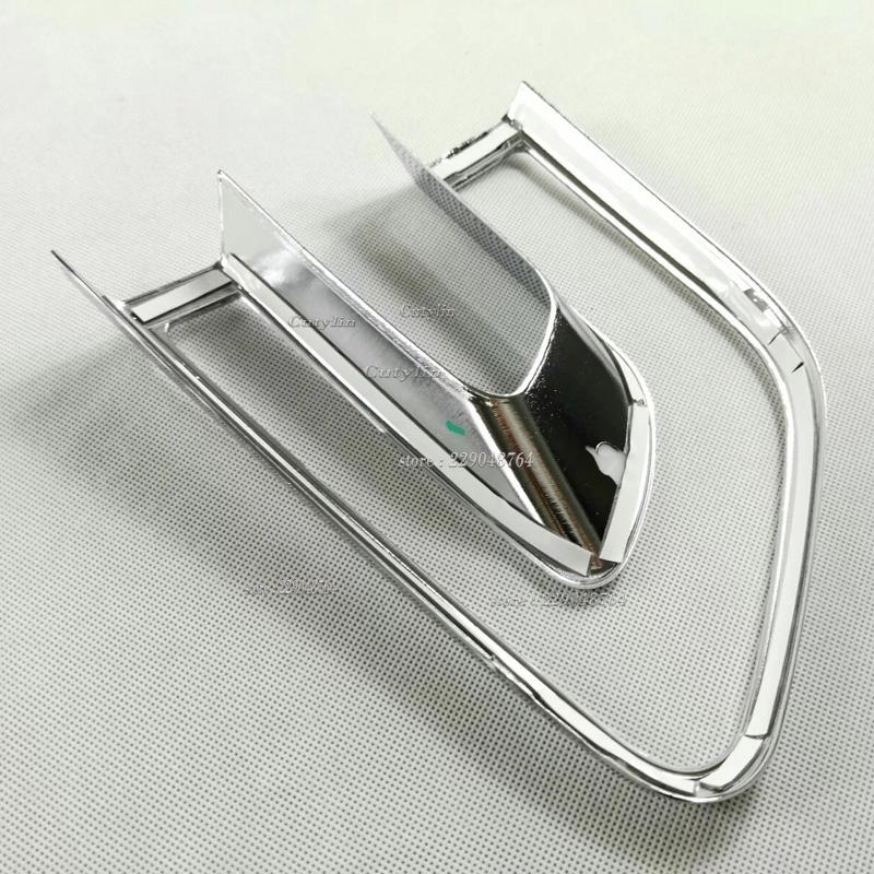 For Renault Kadjar 2016 2017 2018 ABS Chrome Rear Light Cover Trim Rear Lamp Decoration Protector Frame Car Styling