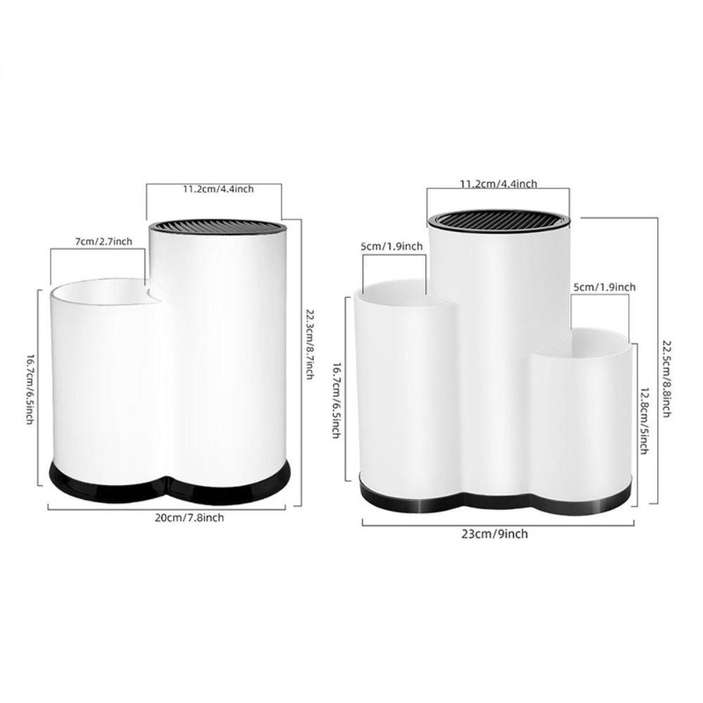 2/3 Grid Kitchenware Drain Rack Universal Flatware Storage Box Household Knives Holder Chopsticks