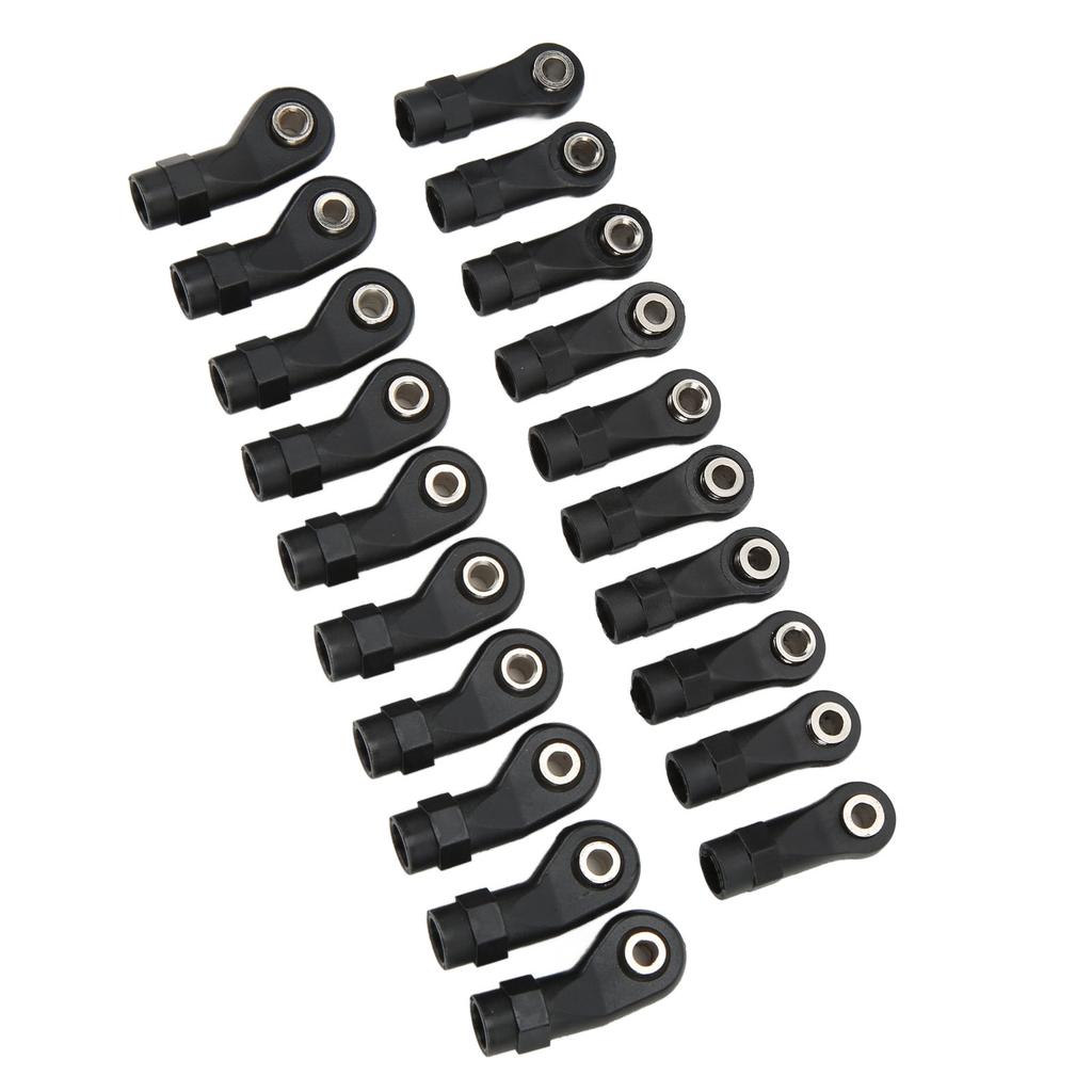 20 шт. пластиковых наконечников тяги M4 с шаровым шарниром для гусеничного автомобиля Traxxas 1/10 RC