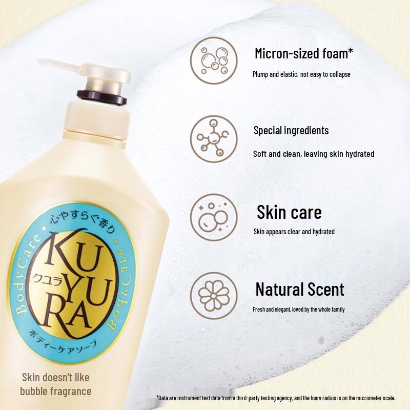 KUYURA Fragrant Moisturizing Body Wash