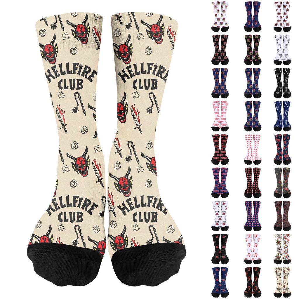 Cute And Playful Socks Mid-Calf Socks Long Socks Printed Socks