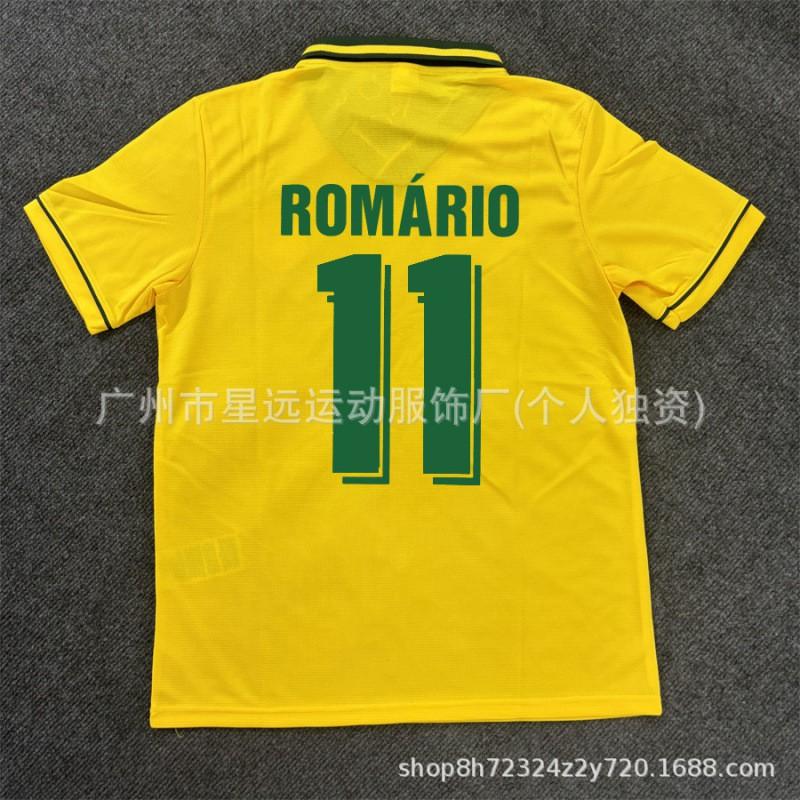 Retro Soccer Jersey T-Shirt 2006 Brazil England Argentina World Cup Fan Wear Men Women Unisex