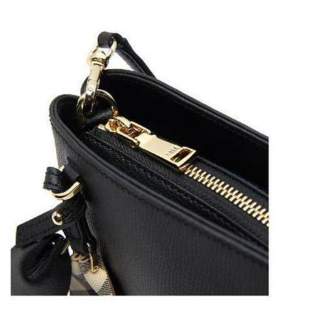 Daks Black Check Color Shoulder Bag Dcba2f123bk