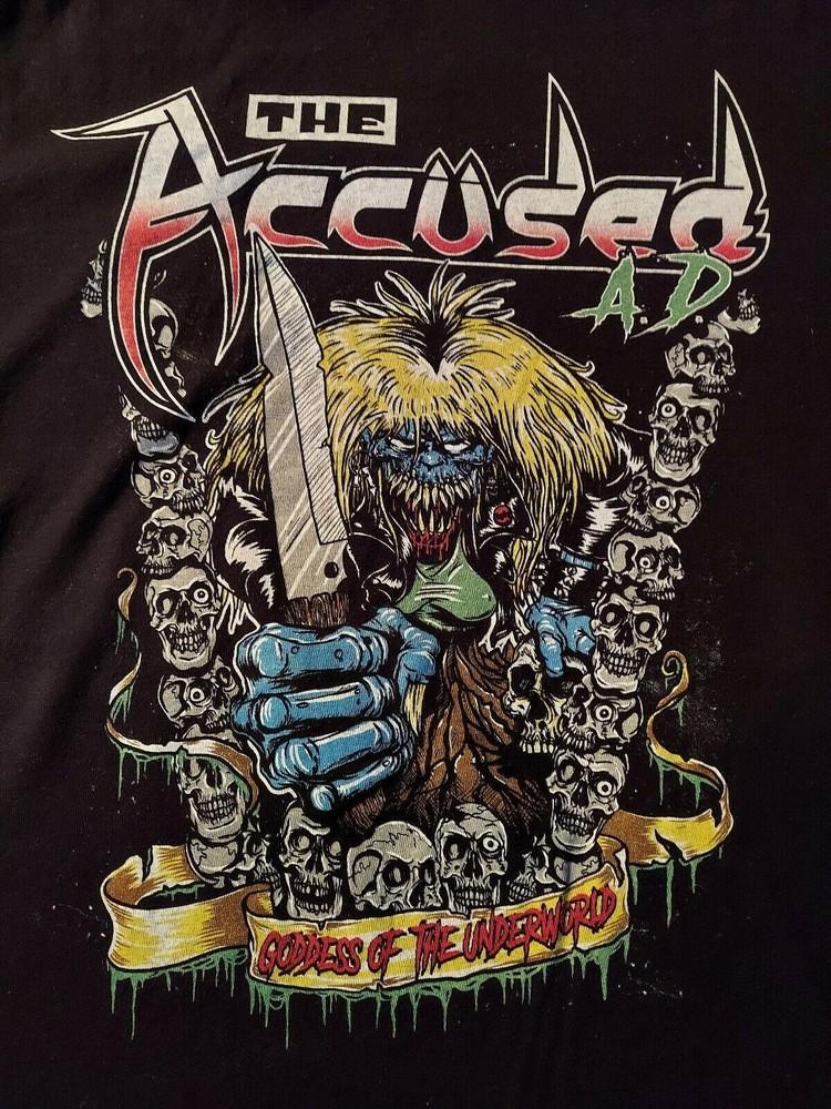 Hot The Accused Rock Music Band Short Sleeve Black S-5XL Shirt TU386 Unisex T-Shirt