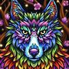 5D Diamond Painting Wolf Diamond Embroidery Animal Diamond Mosaic Picture Rhinestone Home Decor