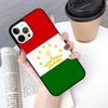 Чехол для мобильного телефона с флагом Таджикистана Для iPhone 17 Air 16 15 14 12 13 11 Pro MAX apple Plus Coque