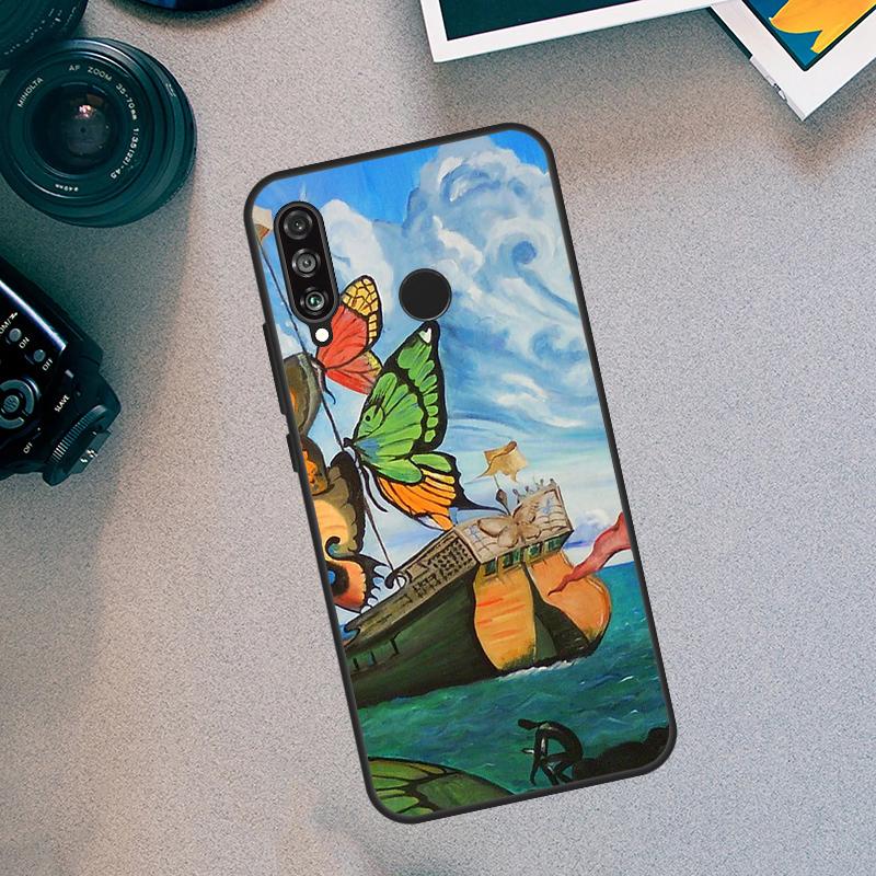 Чехол для Huawei Nova 9 10 SE 8i 12i 11i 12s Y73 Y72 Y61 Y91 Y90 Y70 Y60 P30 P40 Lite P60 Pro с рисунком Сальвадора Дали