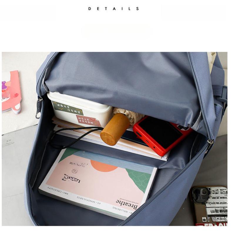 Сумка студенческий легкий рюкзак маленький свежий милый рюкзак для девочек и мальчиков большой емкости школьный портфель для старшей школы