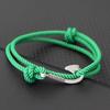Noter Double Layer Men Bracelet With Fishing Hook Charm Grade A 3mm Rope Good Luck Red Thread Braslet Nautical Accessories Gift