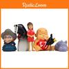 Chihiro Cute Yubaba No Face Man Rat Anime Character Mini Model Props Decoration