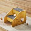 2024 Новый кошачий шаг Счет-фактура OK Собачья лестница Щенок Котенок Склонная лестница для домашних животных Кошачья лестница Лестницы для домашних животных Стильные выдвижные ступеньки для дивана для домашних животных