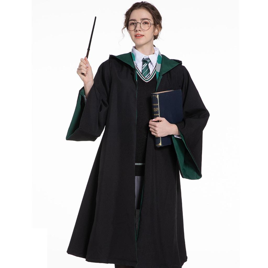 Новый костюм волшебного волшебника, халат для косплея, костюм для выступлений, школьная форма, накидка, плащ для женщин, взрослых, детей, Хэллоуин, Рождественский карнавал, вечеринка
