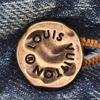 Louis Vuitton Джинсы мужские SS23 Синие 1AB4SK